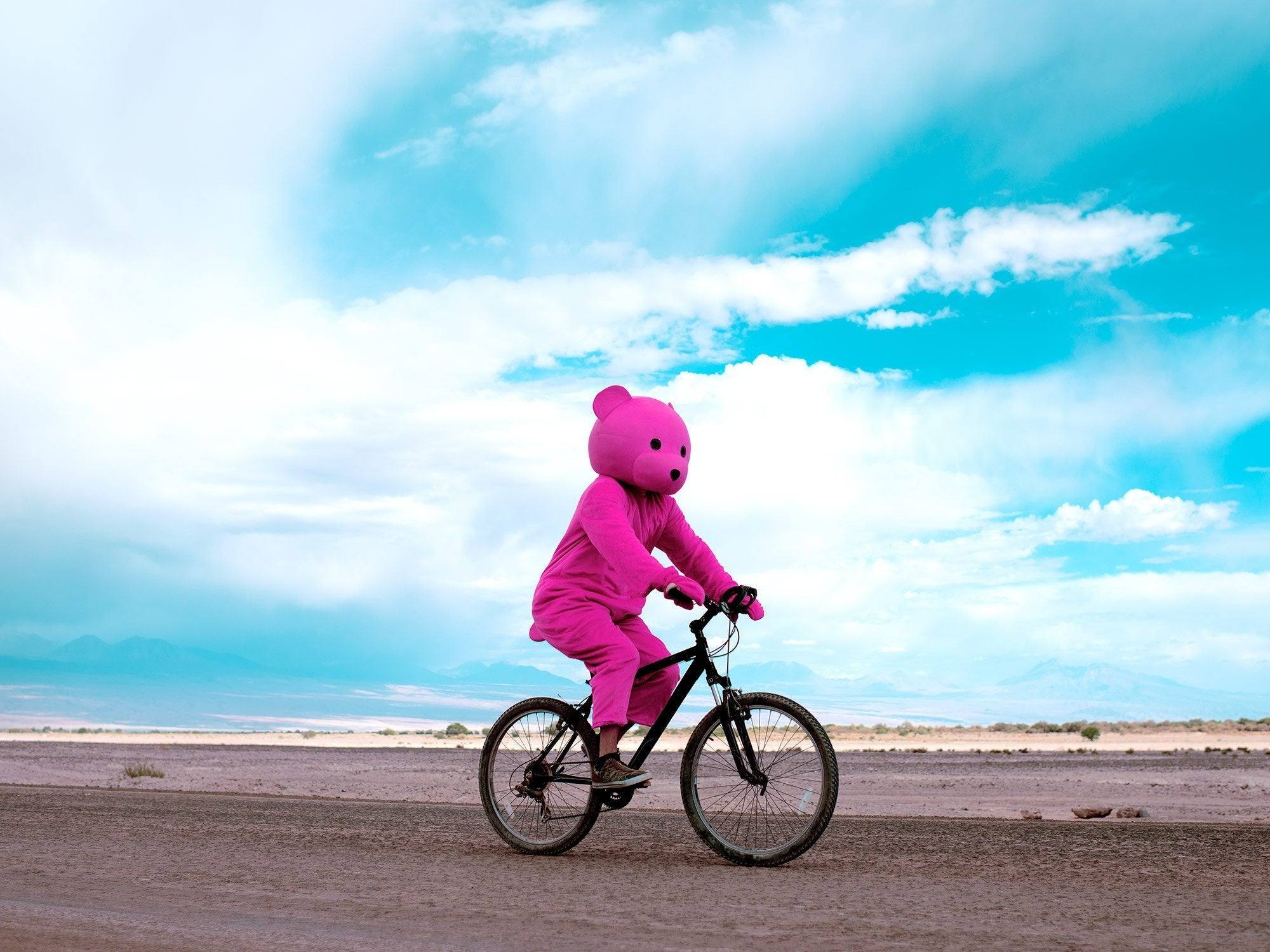 "The Pink Bear" By LUAP - Mankovsky Gallery