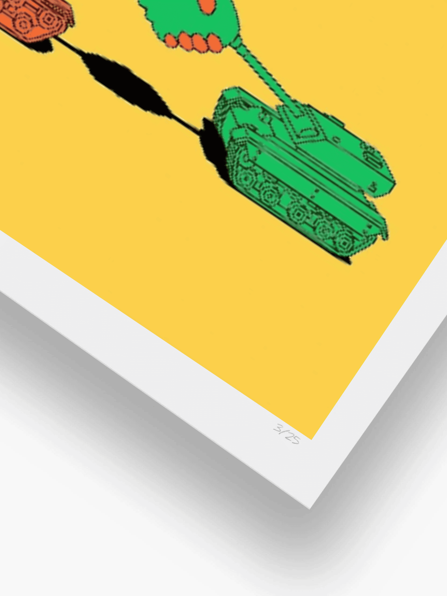 War Is Over Yellow