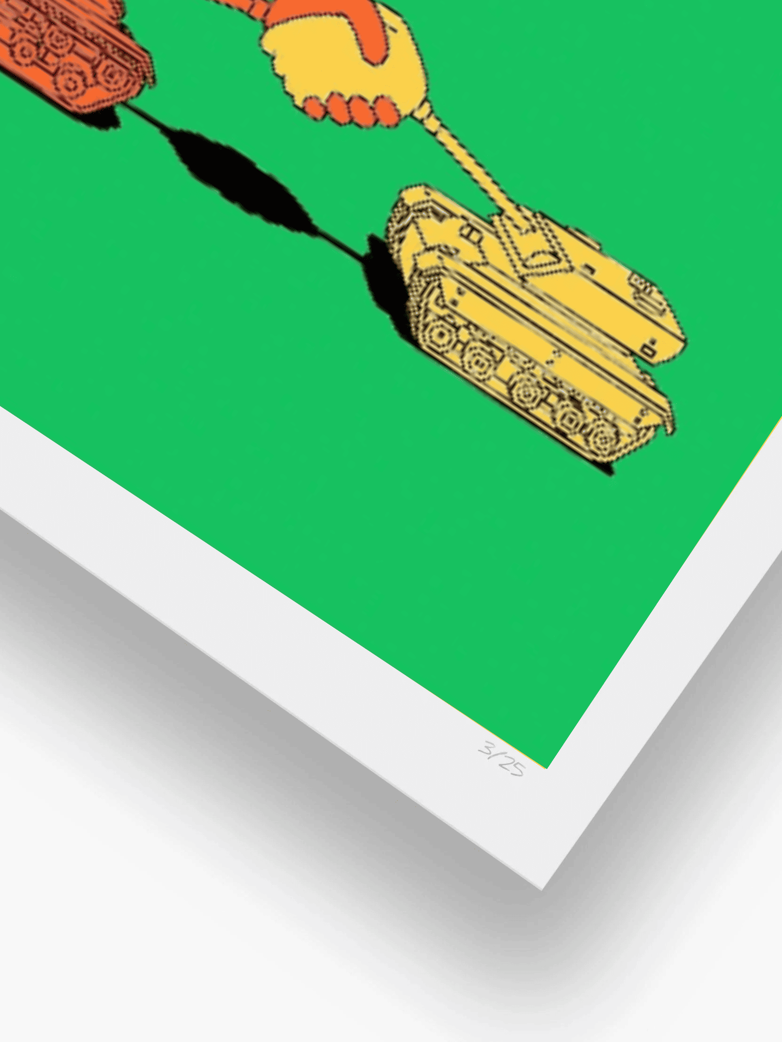 War Is Over Green