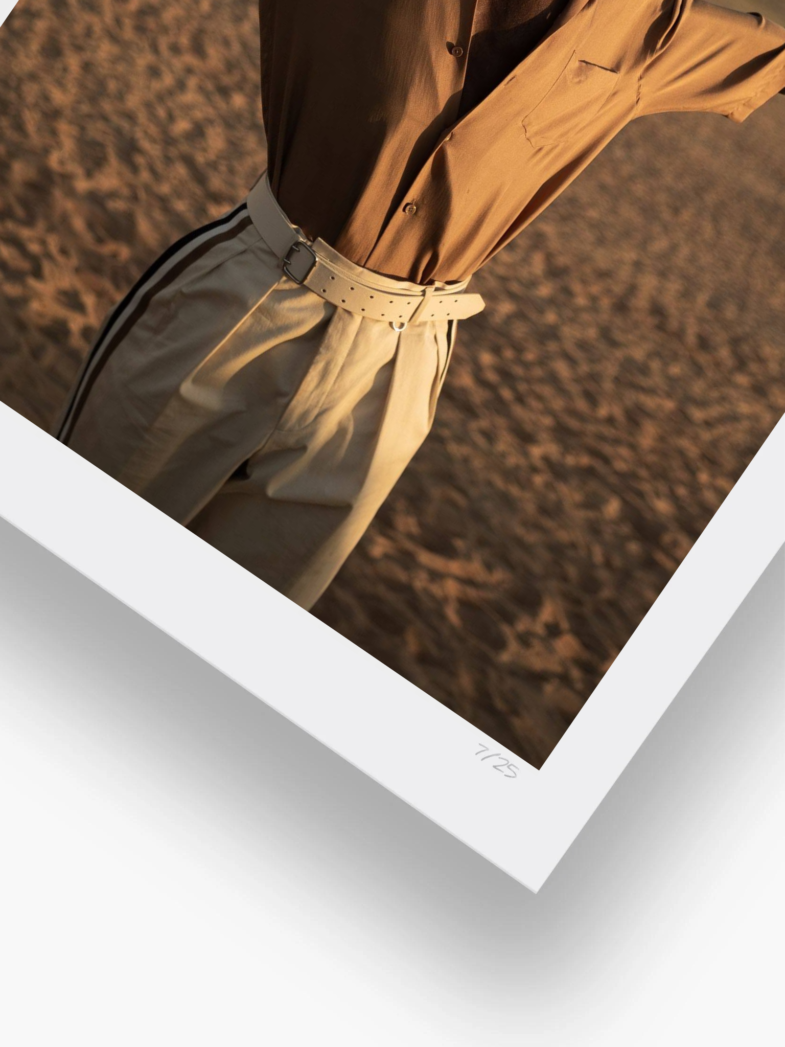 Alton Mason in the Al Faya Desert