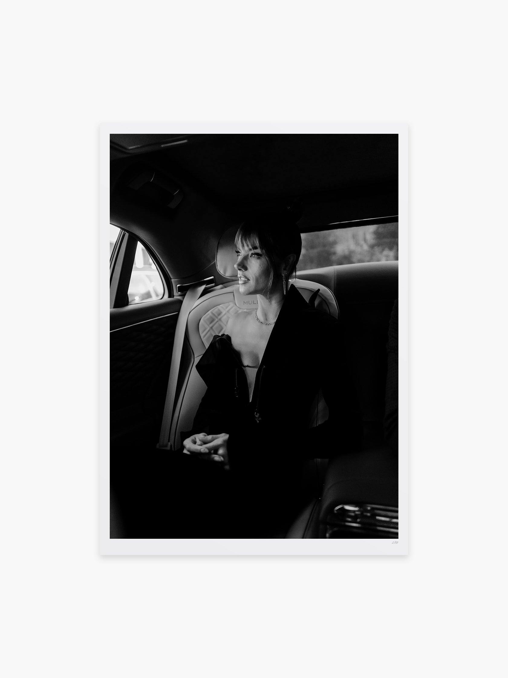 Alessandra Ambrosio Paris 22 BW by Pat Domingo - Mankovsky Gallery