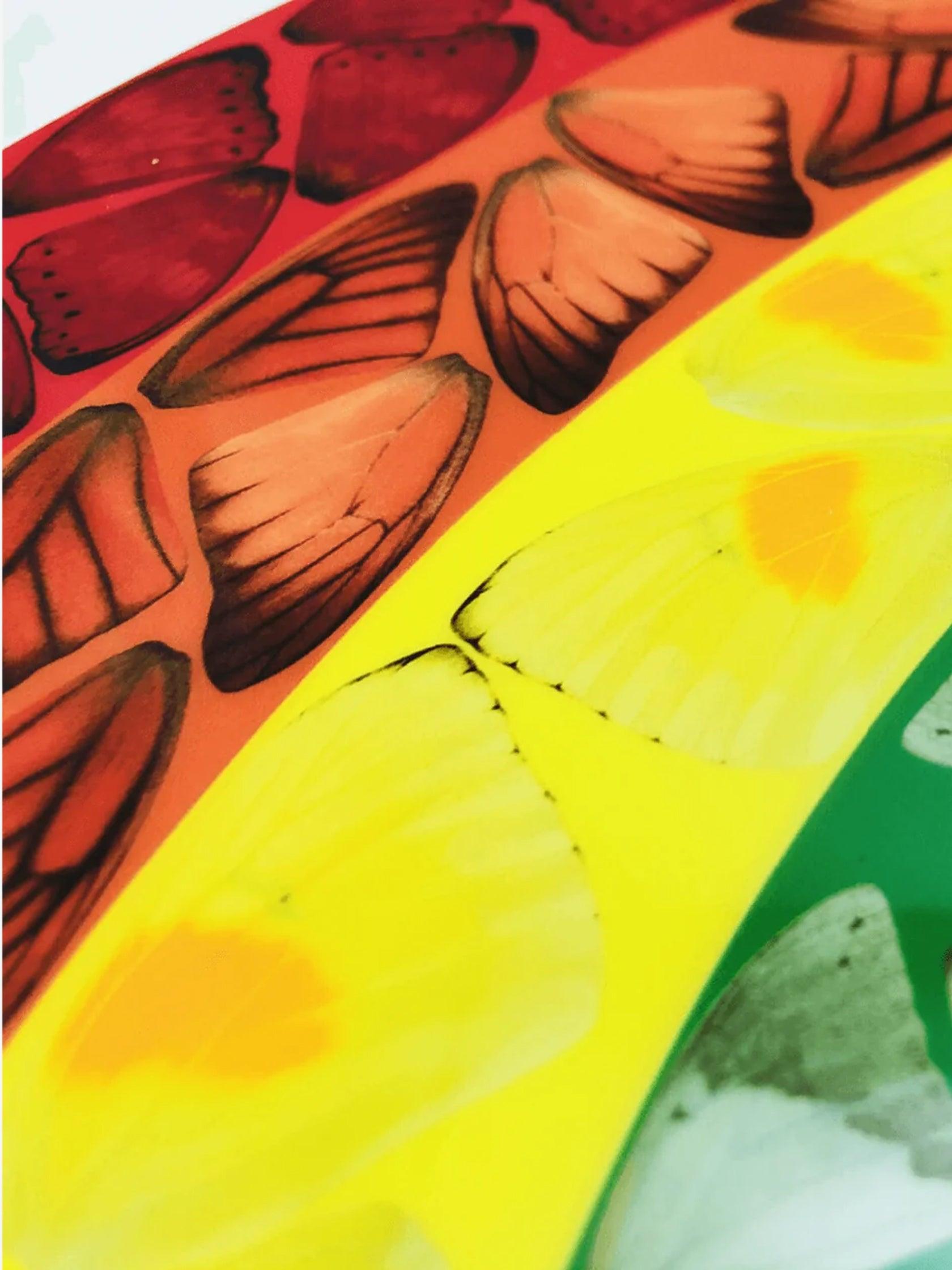 Butterfly Rainbow (Large) 953/1497 by Damien Hirst - Mankovsky Gallery