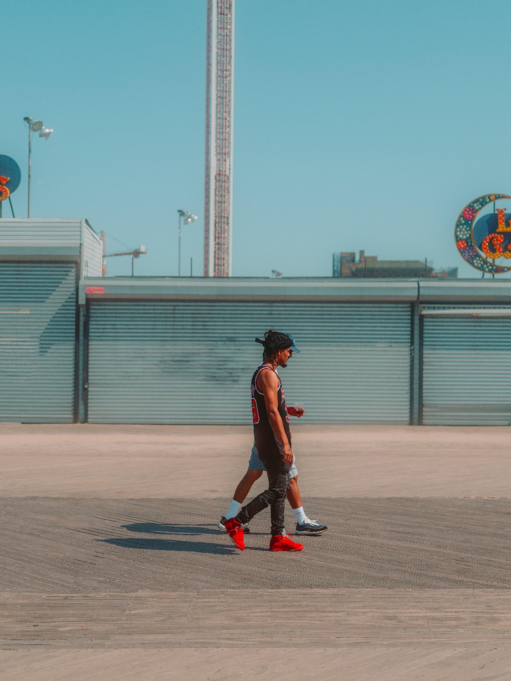 Coney Island Boardwalk by Michael Boegl - Mankovsky Gallery