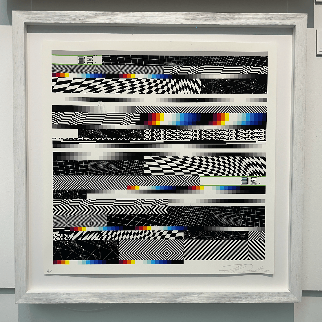 Felipe Pantone - Chromadynamica 61 Artist Proof (2018) by Felipe Pantone - Mankovsky Gallery