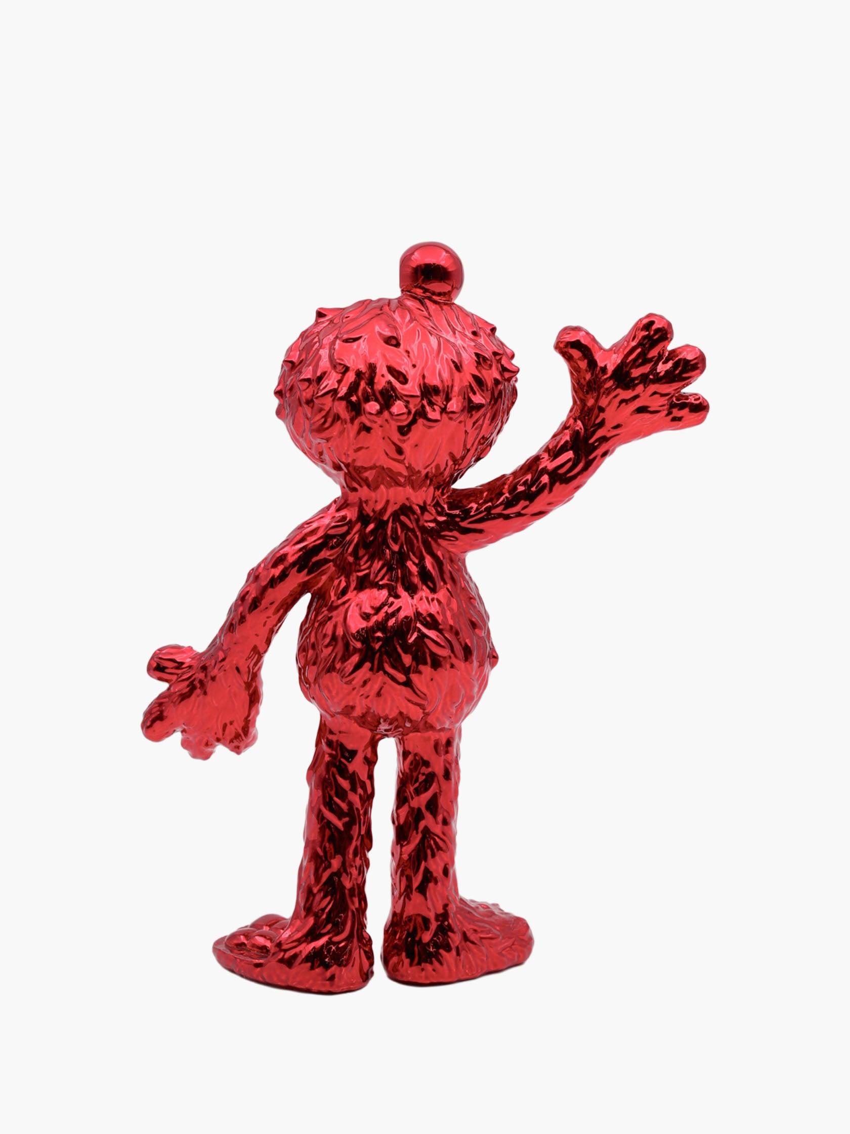Jason Freeny XXRAY Plus x Mighty Jaxx Elmo (Chrome Red Edition) by Mighty Jaxx - Mankovsky Gallery