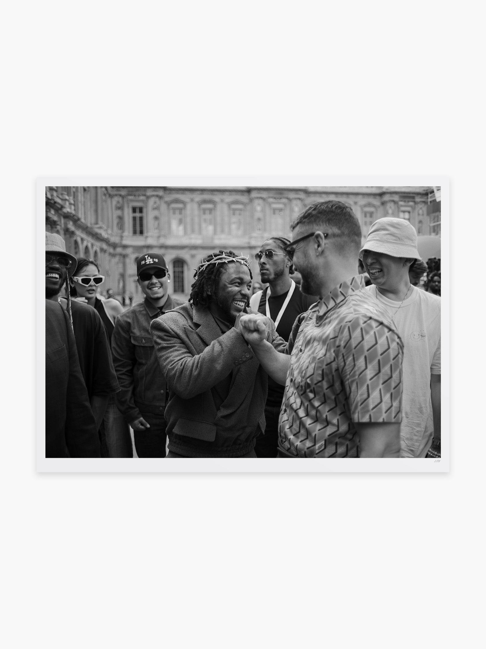 Justin Timberlake & Kendrick Lamar at LV22 by Pat Domingo - Mankovsky Gallery