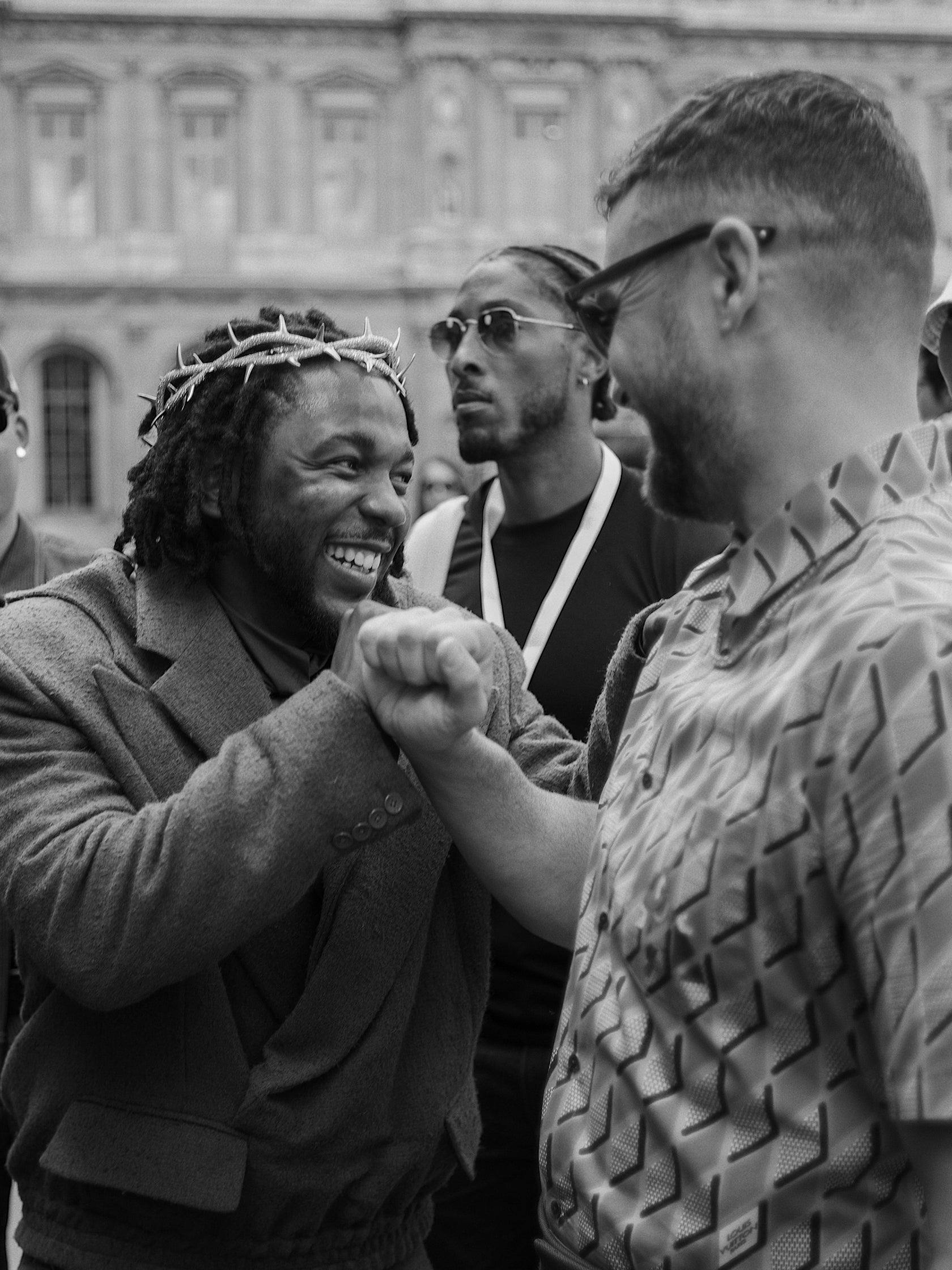 Justin Timberlake & Kendrick Lamar at LV22 by Pat Domingo - Mankovsky Gallery