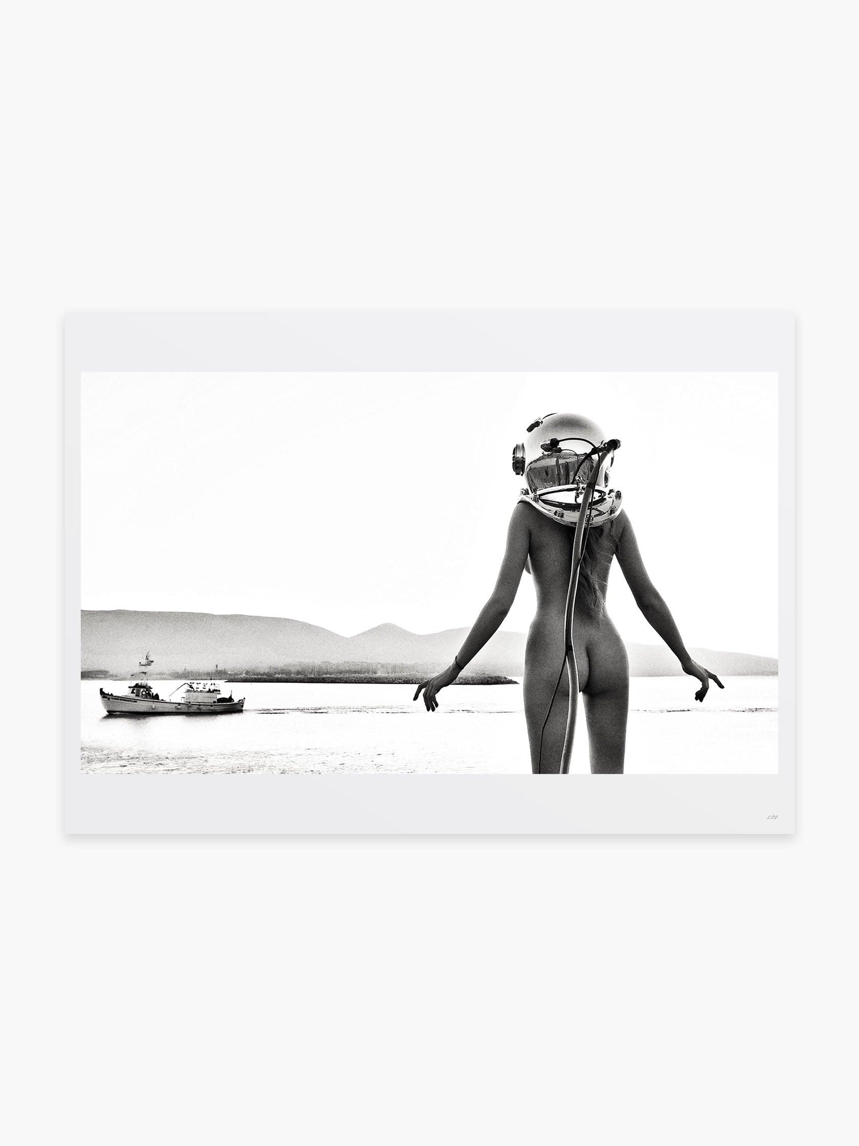 Le Plongeur by Vassilis Pitoulis - Mankovsky Gallery