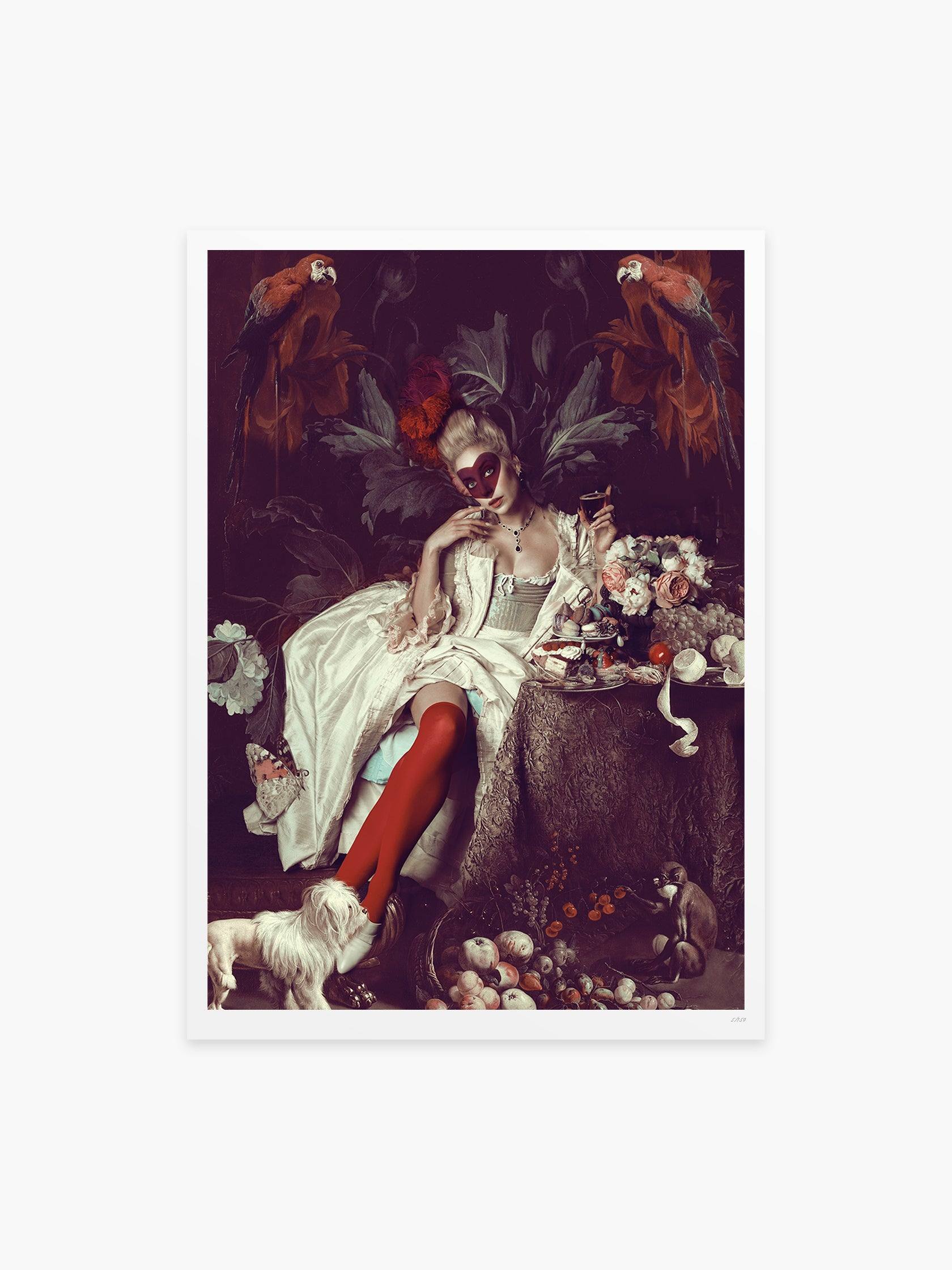 Queen of Hearts 2 by Anna Vinterfall - Mankovsky Gallery