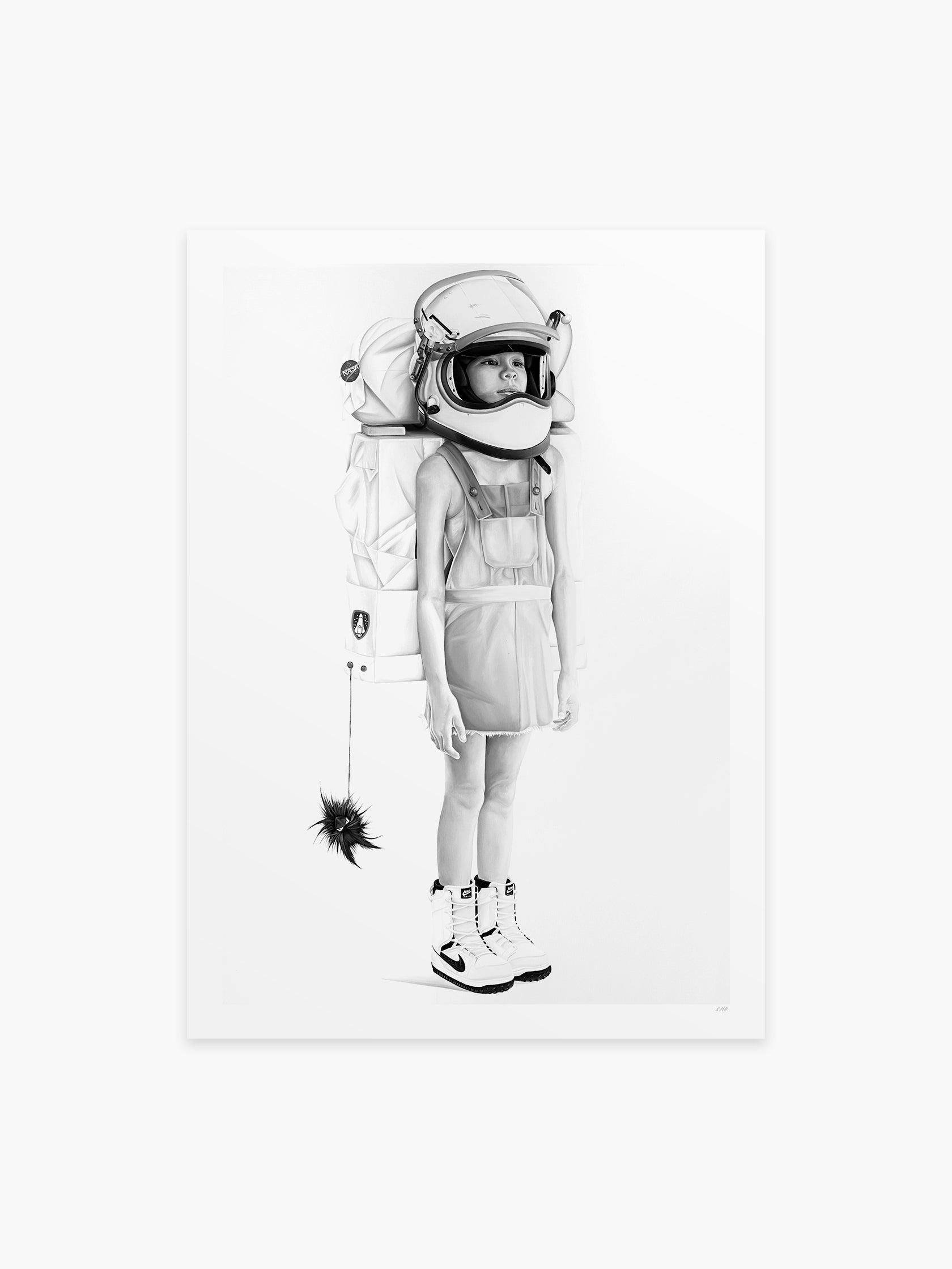 Astro Girl by Ricardo Rodriguez - Mankovsky Gallery