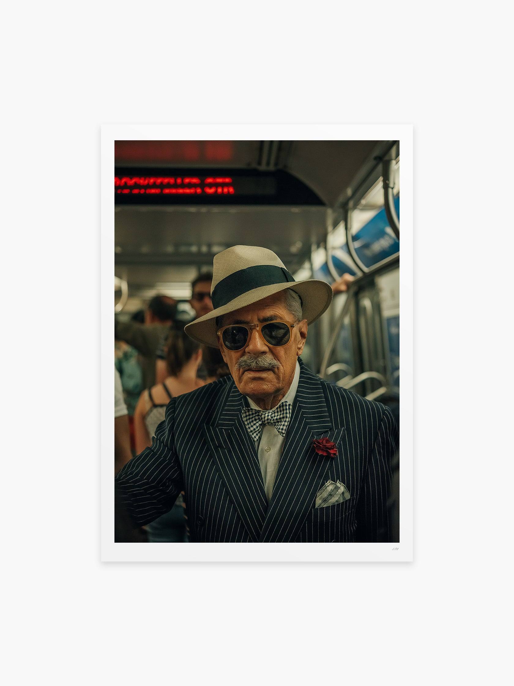 Domenico On Train by Daniel Featherstone - Mankovsky Gallery