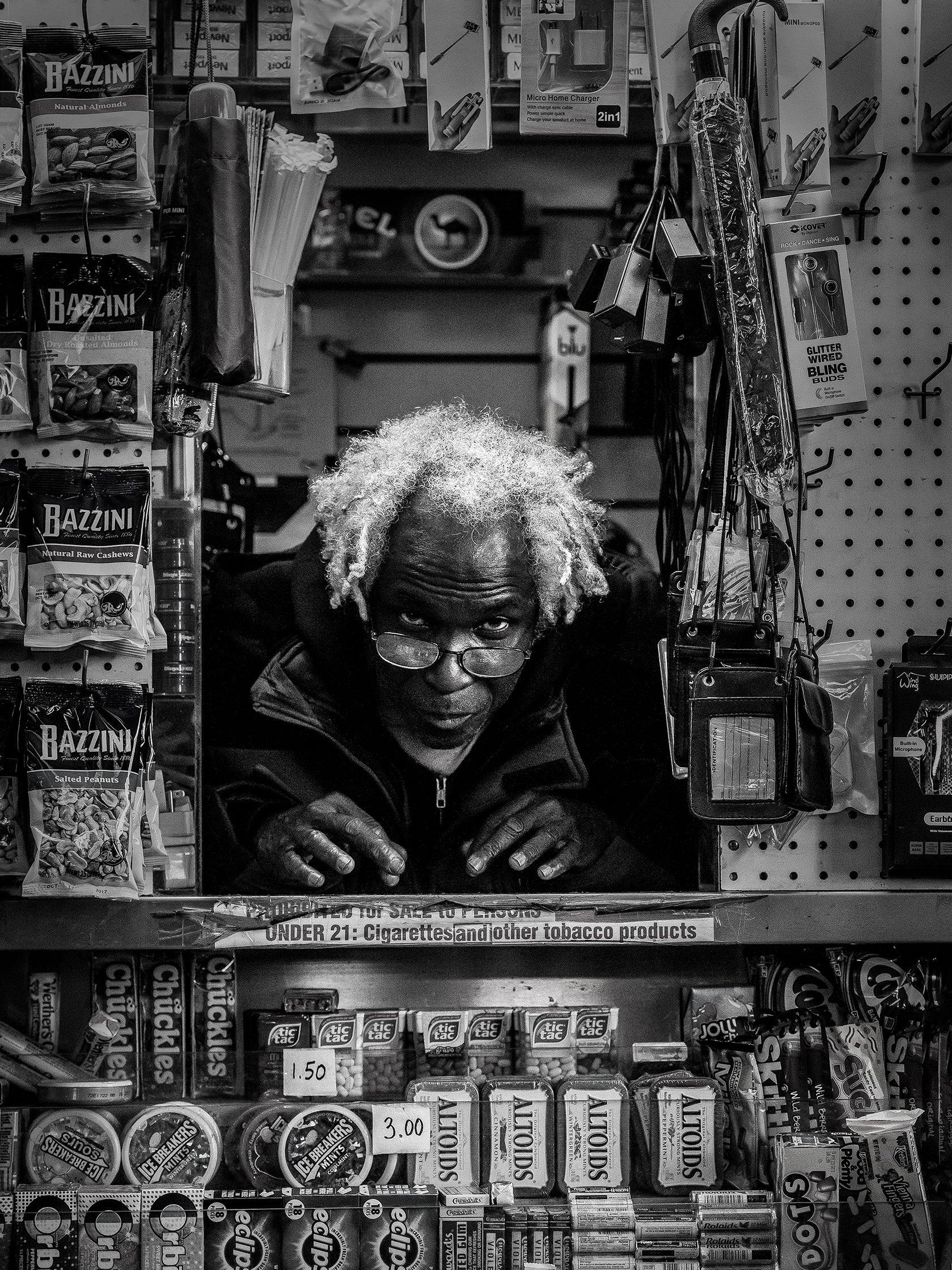 The Shopkeeper by Daniel Featherstone - Mankovsky Gallery